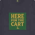 Here For The Cart — Vintage Golf & Beer Tee