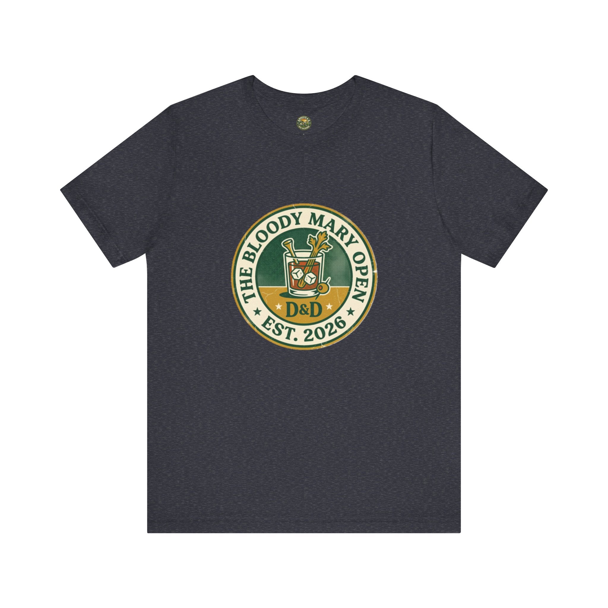 The Bloody Mary Open Tee — Vintage Morning Round Badge