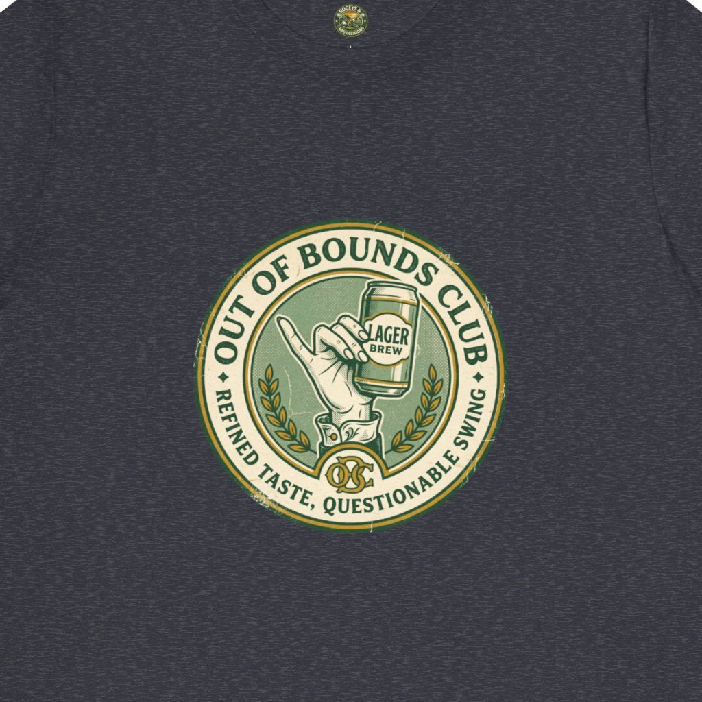 OBC Gatekeeper’s Crest Tee — Refined Taste, Questionable Swing