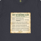 OBC Club Bylaws Tee — Vintage Fake Rulebook