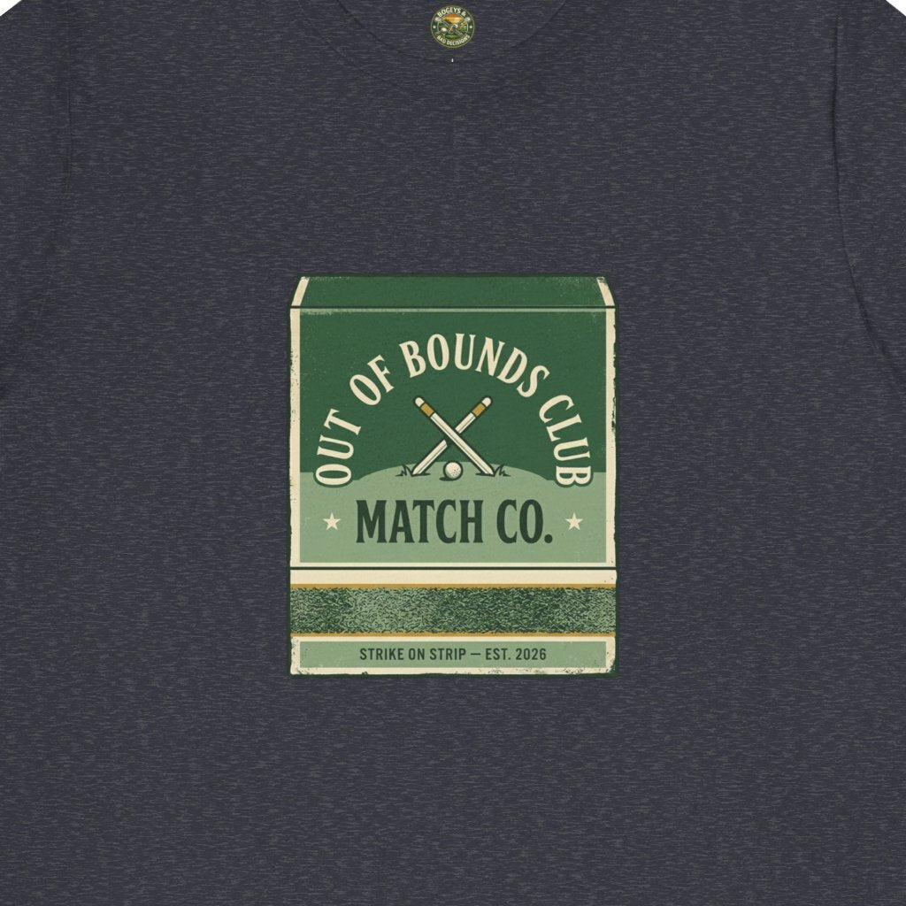 OBC Match Co. Tee — Vintage Matchbook Cover