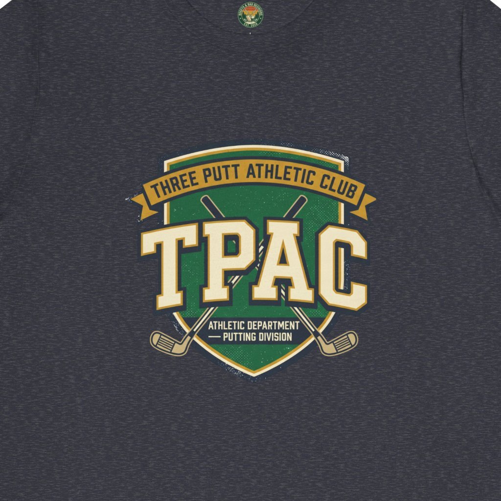 TPAC Athletic Dept Tee — Putting Division Crest