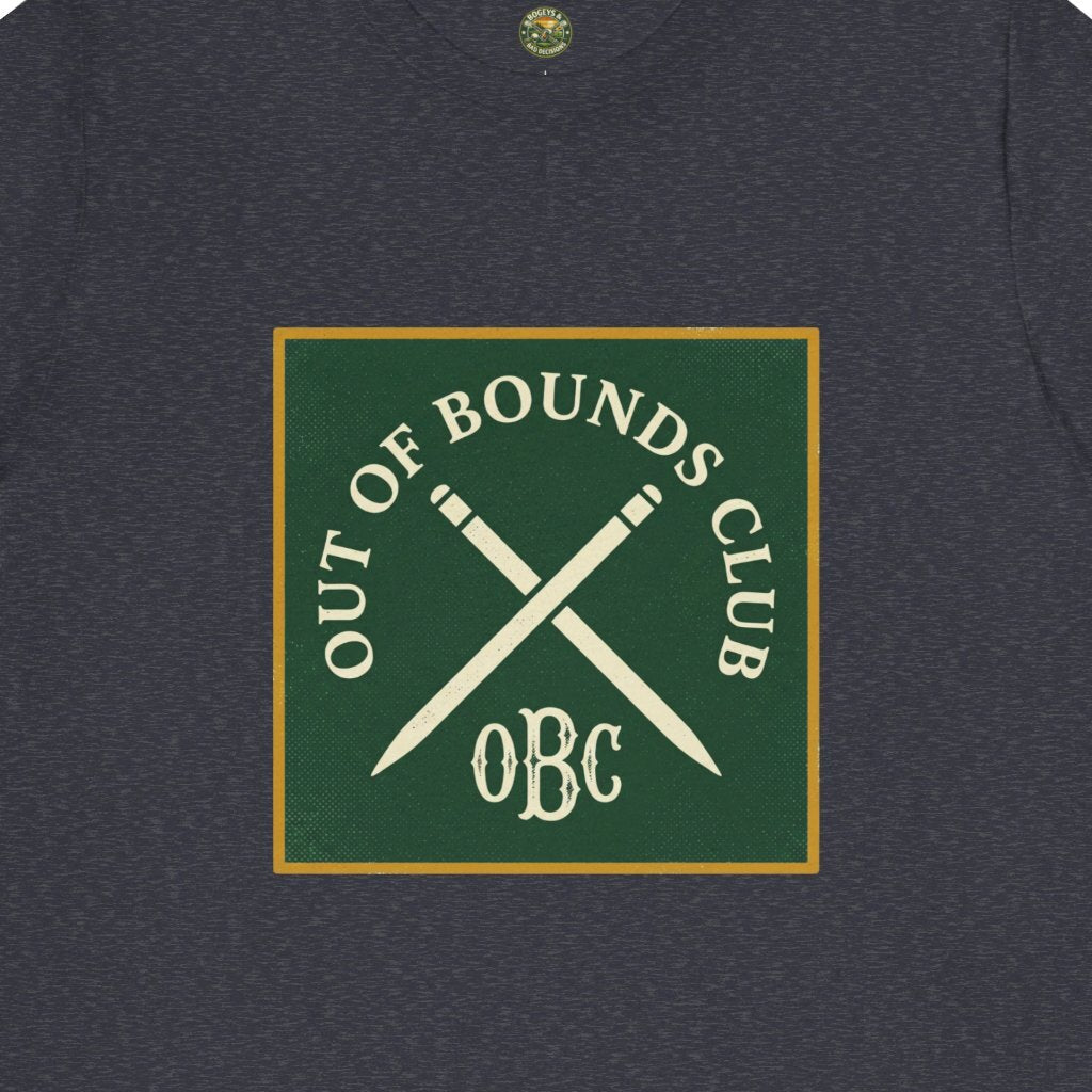 Out of Bounds Club Crossed Stakes Tee