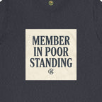 OBC Member In Poor Standing - Vintage Typography