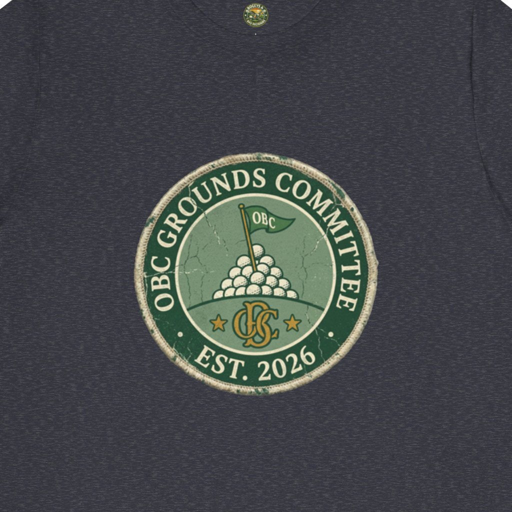 OBC Grounds Committee Tee - Vintage Country Club Badge