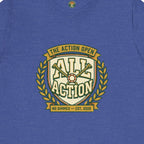 The Action Open Tee — Fake Golf Tournament Crest