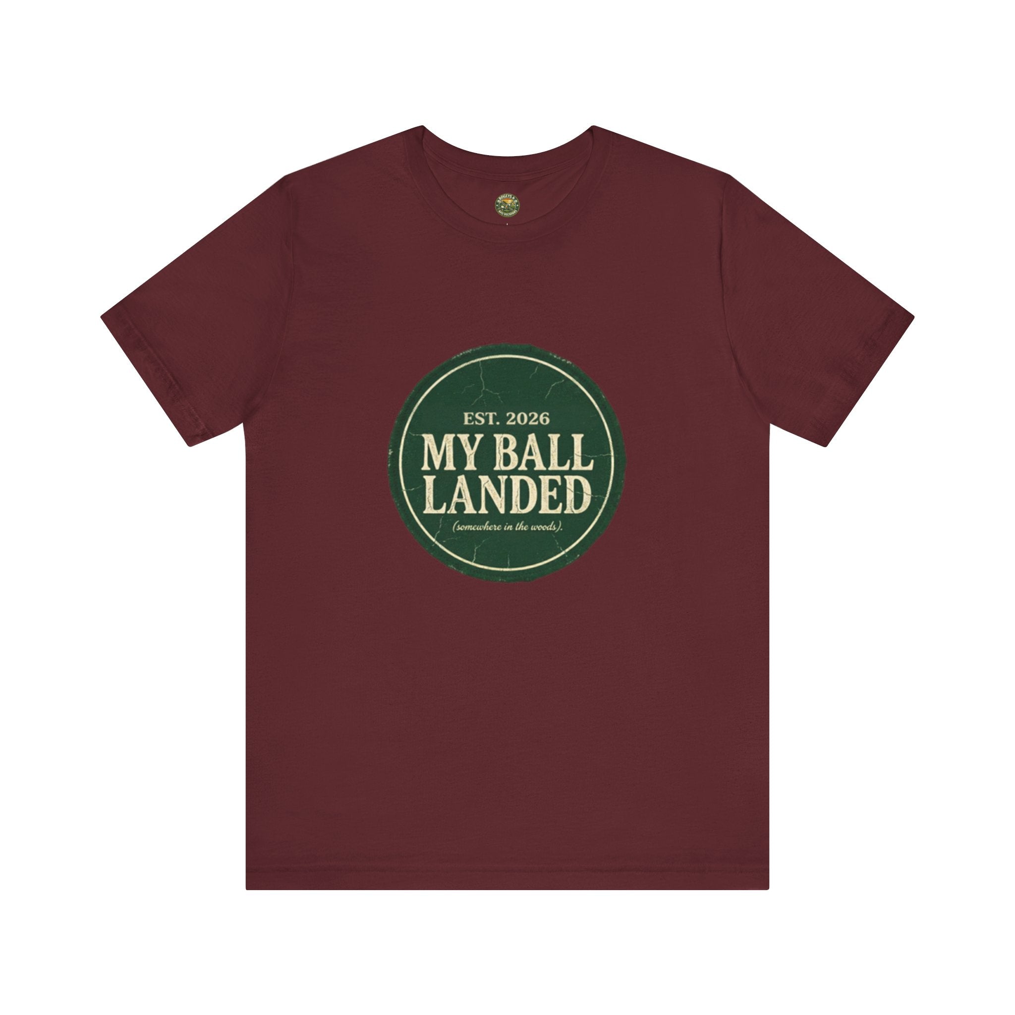Out of Bounds Club Tee "My Ball Landed Somewhere in the Water" - Funny Golf Vintage Golf tshirt