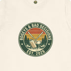 Bogeys & Bad Decisions Logo Tee