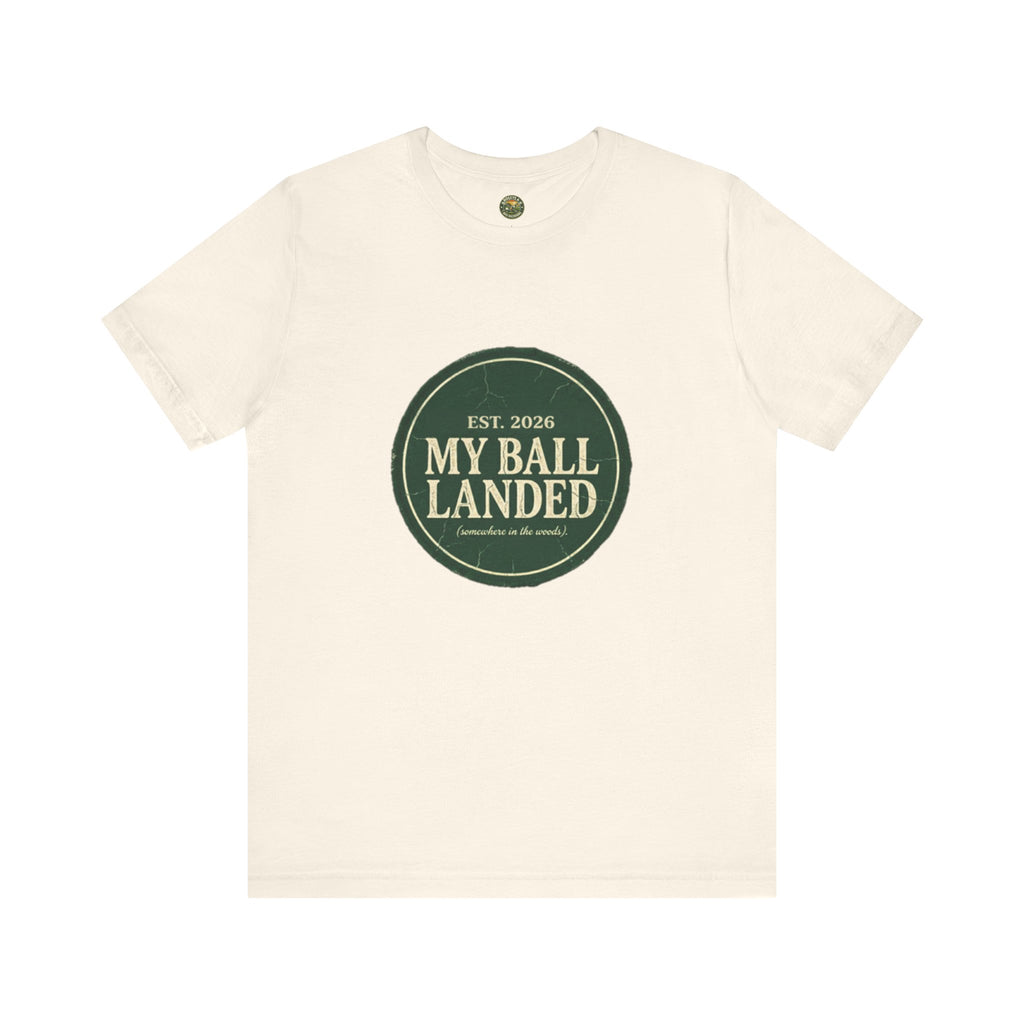 Out of Bounds Club Tee "My Ball Landed Somewhere in the Water" - Funny Golf Vintage Golf tshirt