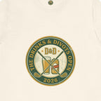 Drinks & Divots Open Badge Tee