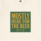 Mostly Here for the Beer - Vintage Golf Tee