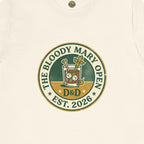 The Bloody Mary Open Tee — Vintage Morning Round Badge