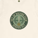 Semper Out Tee - OBC Fake Latin Motto Badge