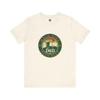 Back Nine Back Beer - Vintage Golf Sunset Badge Tee