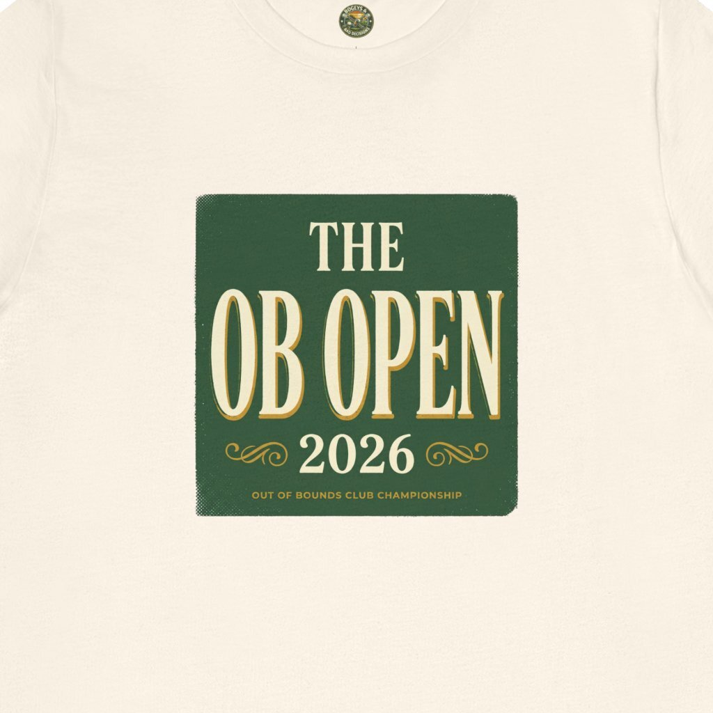 The OB Open Tee — Vintage Tournament Poster