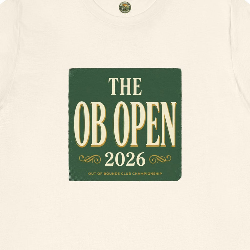 The OB Open Tee — Vintage Tournament Poster