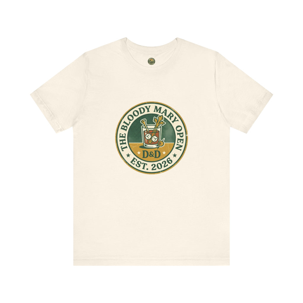 The Bloody Mary Open Tee — Vintage Morning Round Badge