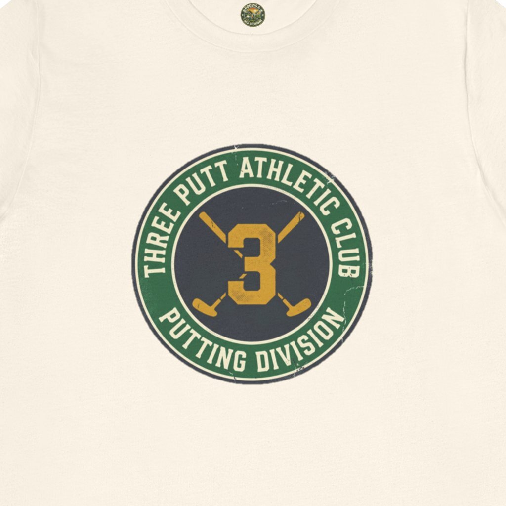 TPAC Crossed Putters Badge Tee