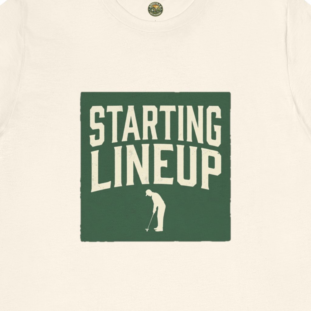 Starting Lineup Tee - TPAC Vintage Putting Stance