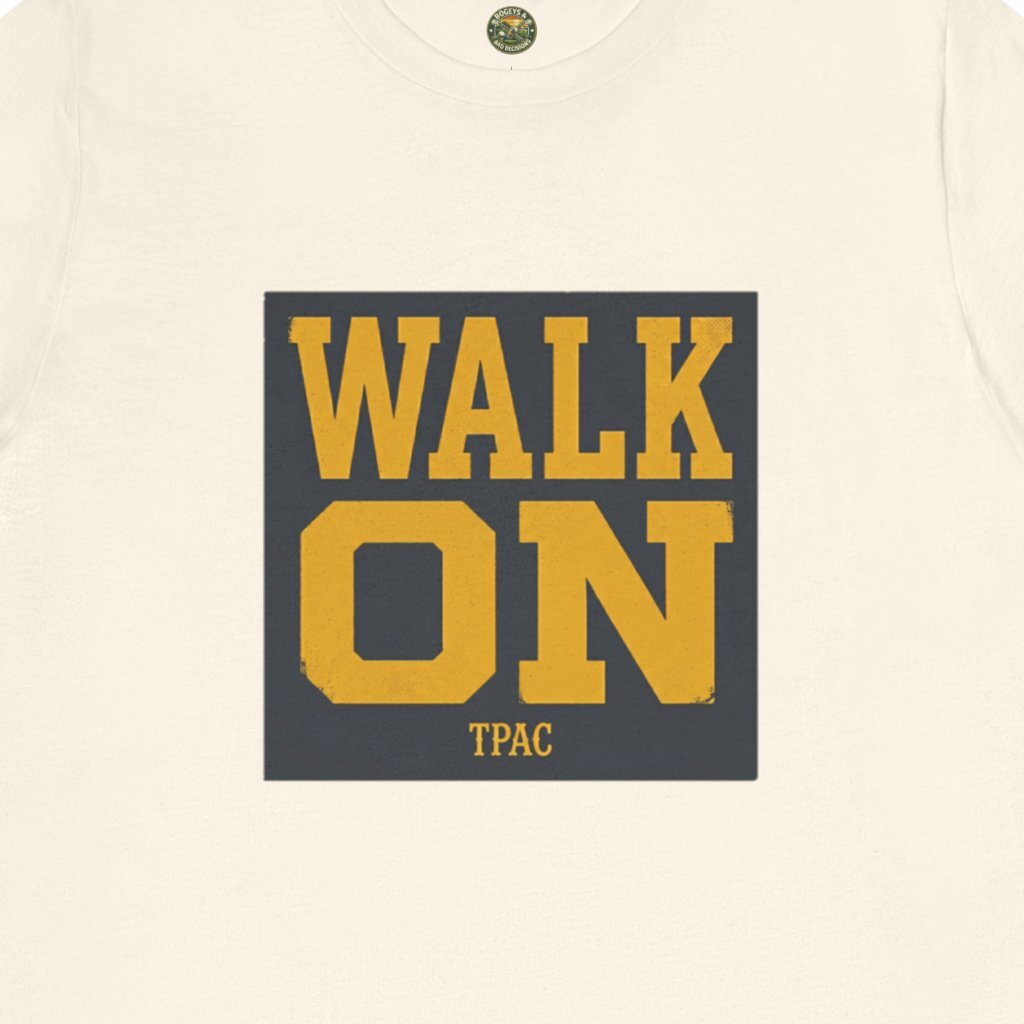 Walk On Tee - TPAC Vintage Varsity Typography