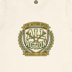 The Action Open Tee — Fake Golf Tournament Crest