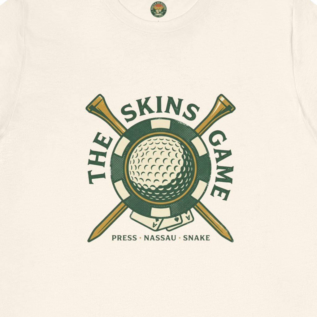 The Skins Game Mark Tee — Poker Chip & Crossed Tees