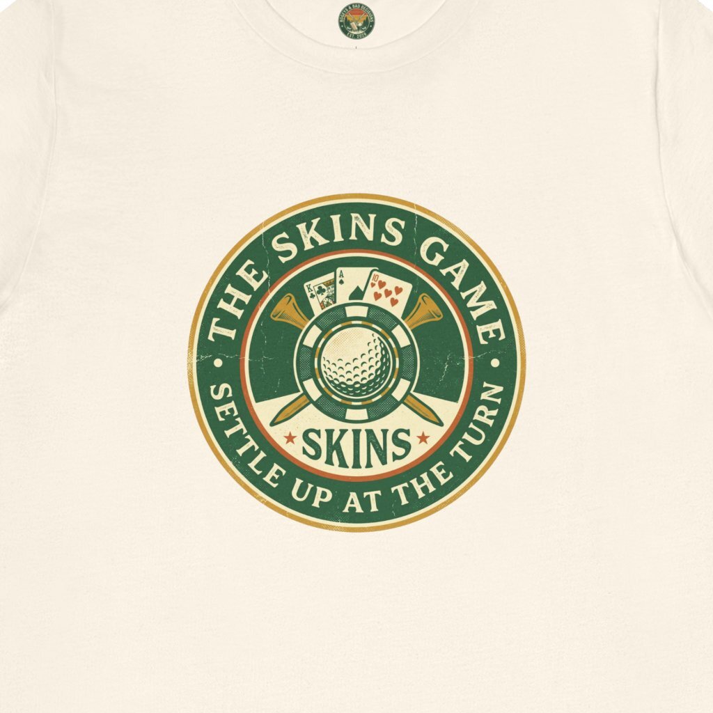 The Skins Game Badge Tee