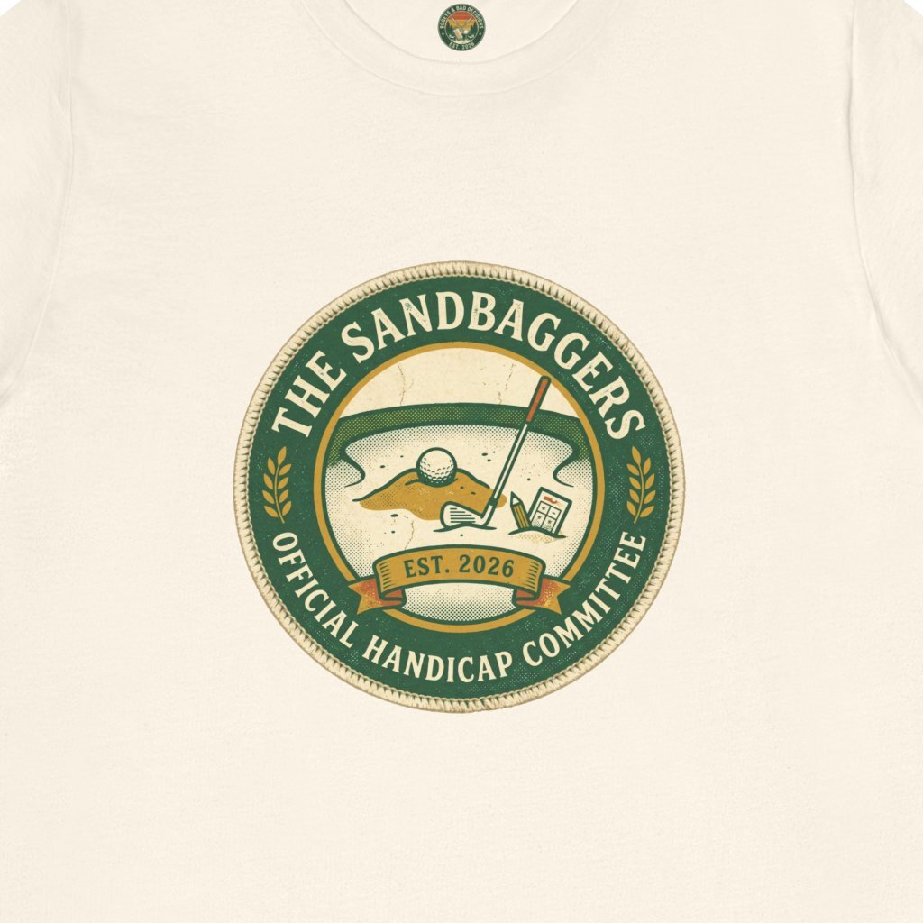 The Sandbaggers Badge Tee