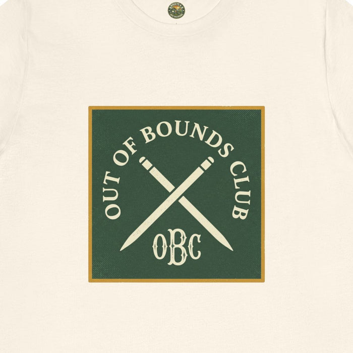 Out of Bounds Club Crossed Stakes Tee