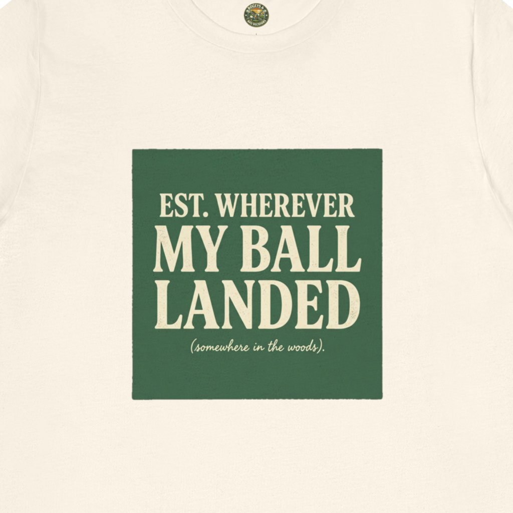 Est. Wherever My Ball Landed — OBC Vintage Golf Tee