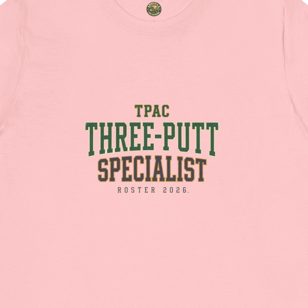 Three-Putt Specialist Tee - TPAC Jersey Nameplate