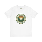 Bogeys & Bad Decisions Tee - Weekend Warriors Sunset Badge