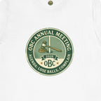 OBC Annual Meeting Tee - Agenda: Lose Balls, Complain