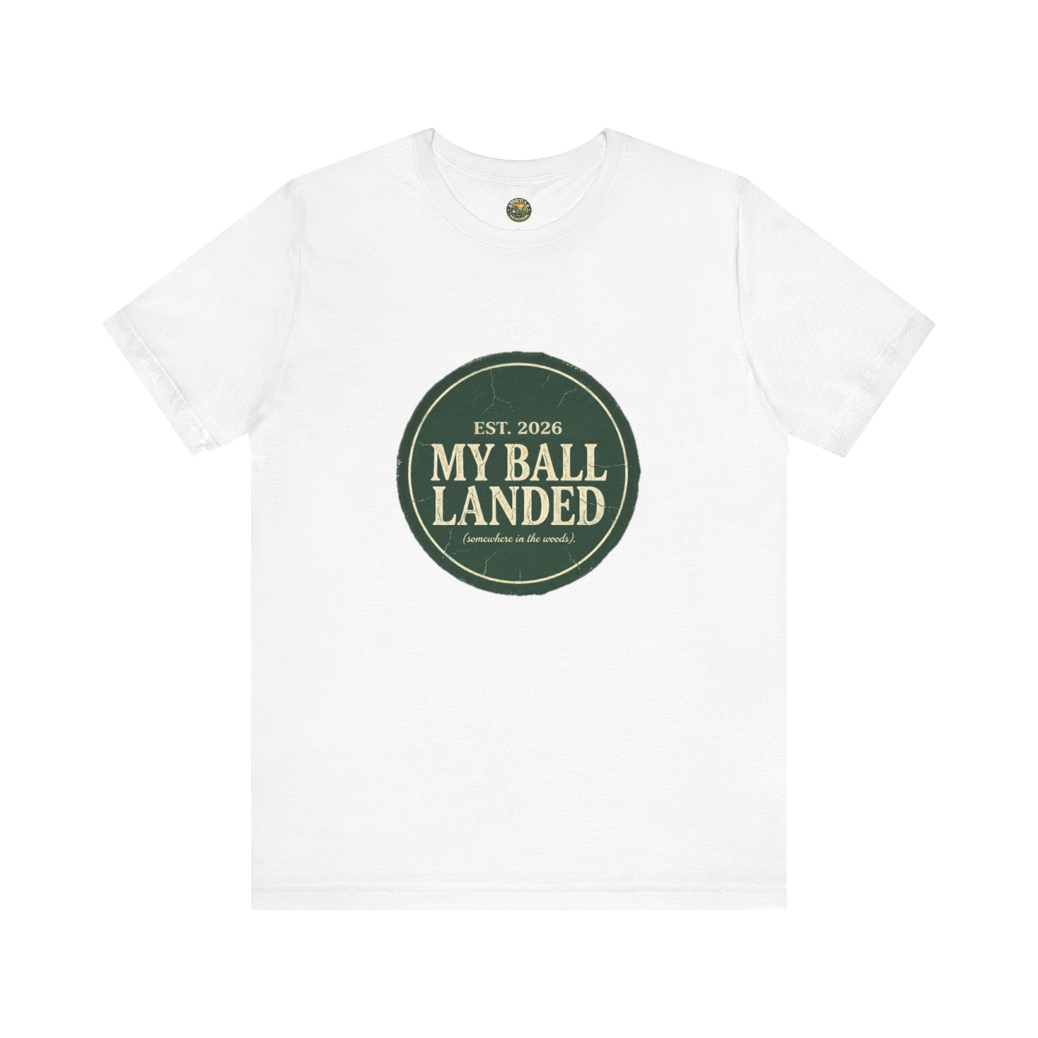 Out of Bounds Club Tee "My Ball Landed Somewhere in the Water" - Funny Golf Vintage Golf tshirt