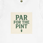 Par For The Pint — Vintage Cream Golf & Beer Tee