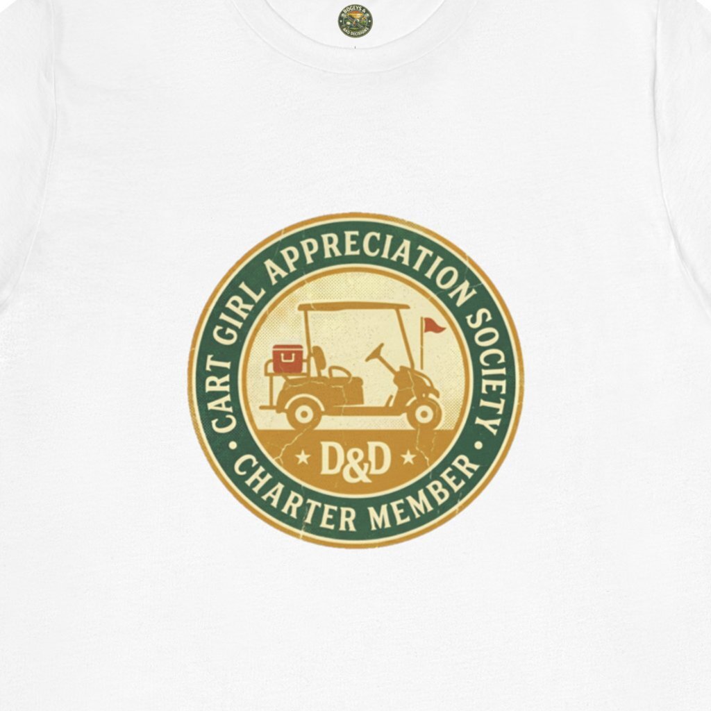 Cart Girl Appreciation Society Tee — Vintage Tribute Badge