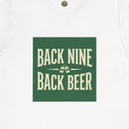 Back Nine, Back Beer - Vintage Golf Tee