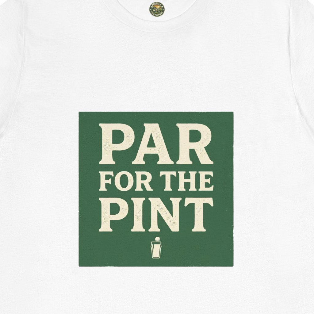 Par For The Pint - Green Label Vintage Golf & Beer Tee