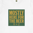 Mostly Here for the Beer - Vintage Golf Tee