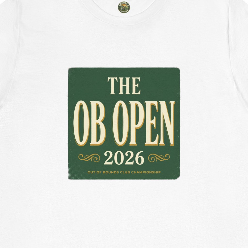 The OB Open Tee — Vintage Tournament Poster