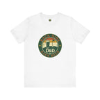 Back Nine Back Beer - Vintage Golf Sunset Badge Tee