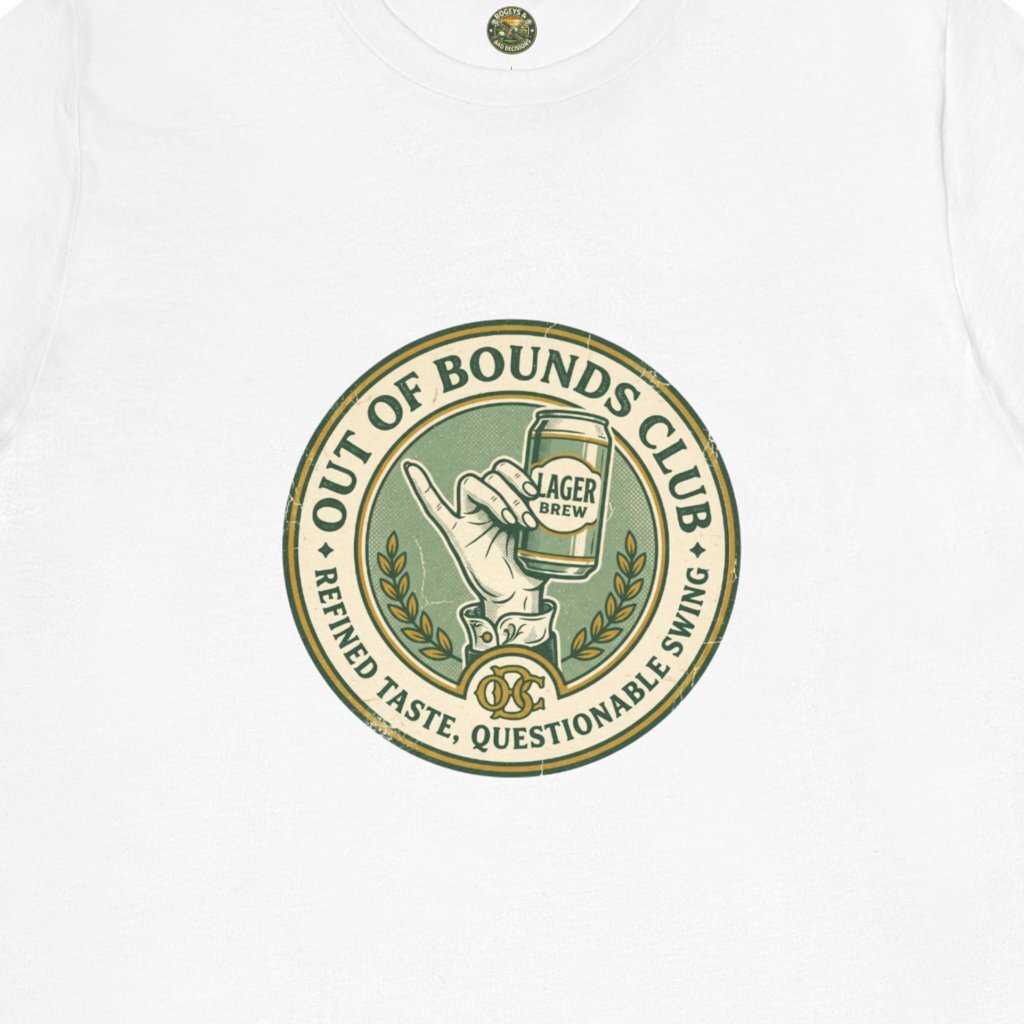 OBC Gatekeeper’s Crest Tee — Refined Taste, Questionable Swing