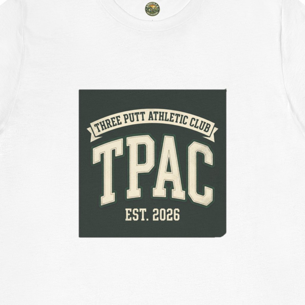 TPAC Varsity Monogram Tee - Three Putt Athletic Club