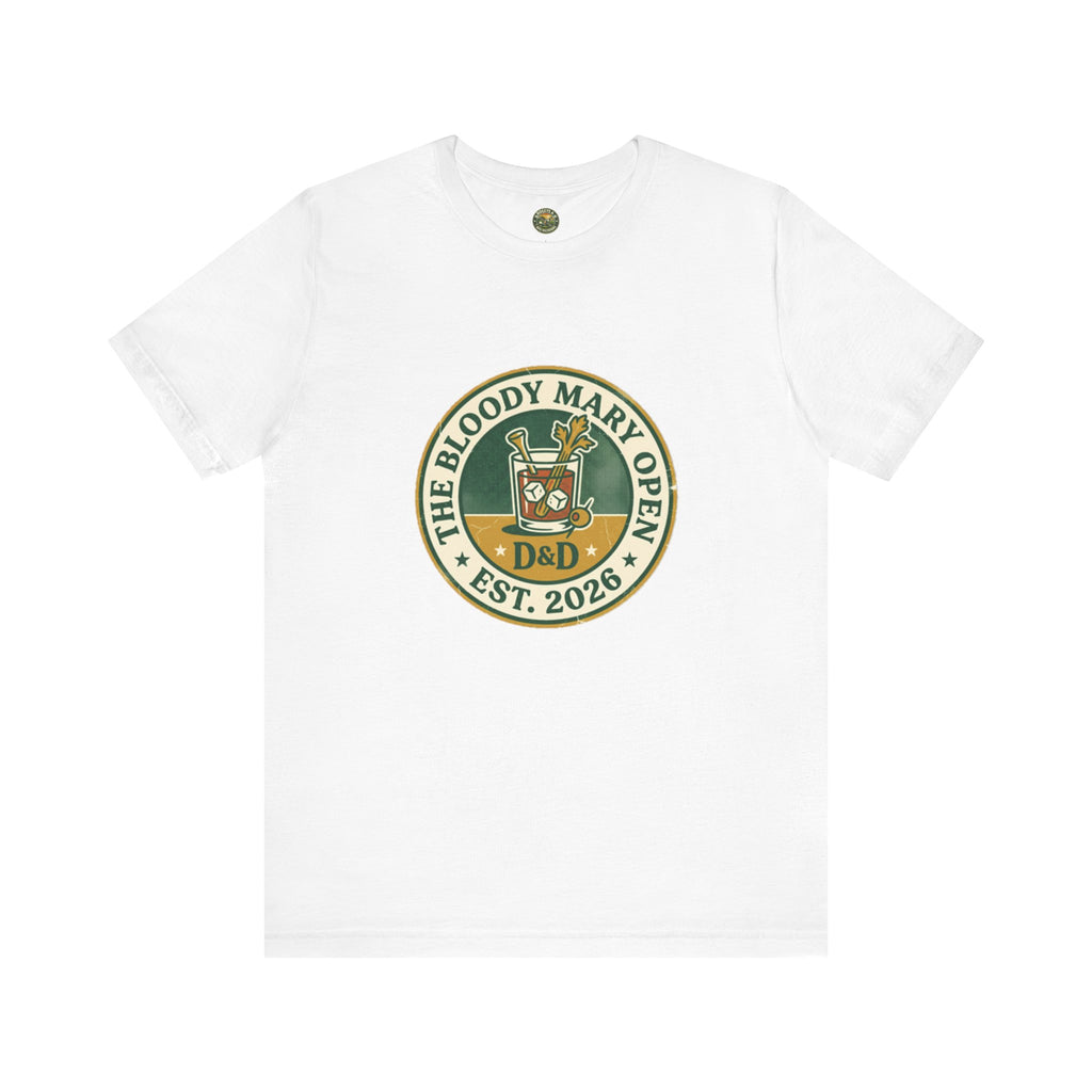 The Bloody Mary Open Tee — Vintage Morning Round Badge