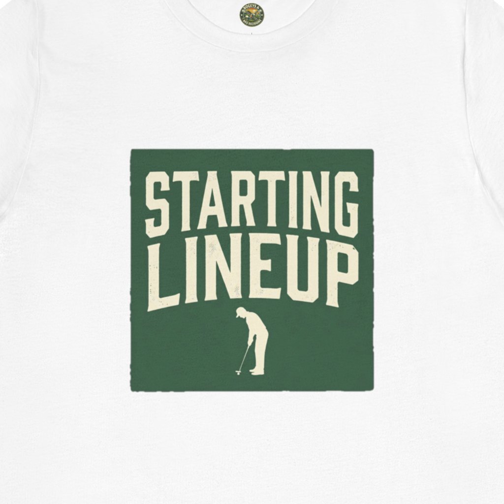Starting Lineup Tee - TPAC Vintage Putting Stance