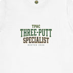Three-Putt Specialist Tee - TPAC Jersey Nameplate