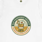 Old Fashioned Society Tee - Cocktail Badge