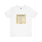 Mulligan Mondays Tee — Weekly Excuse Calendar