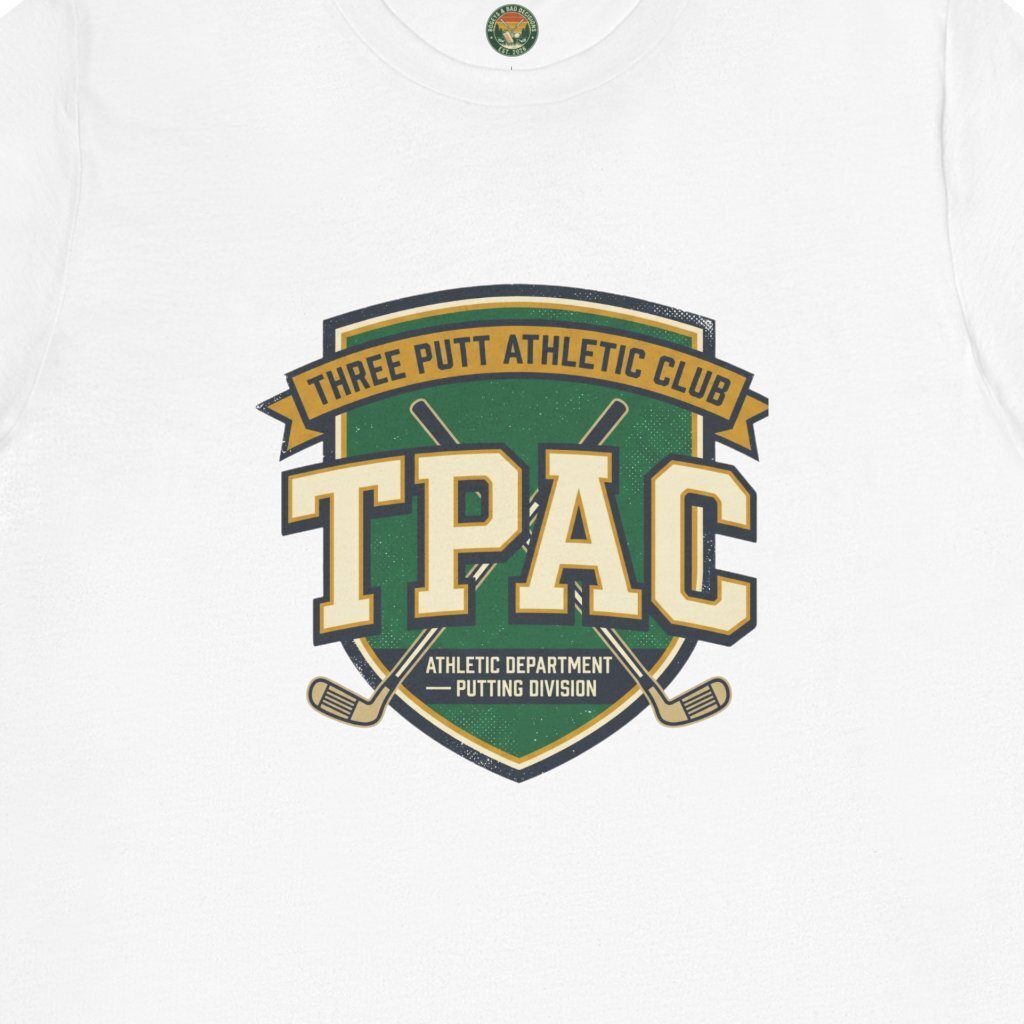 TPAC Athletic Dept Tee — Putting Division Crest