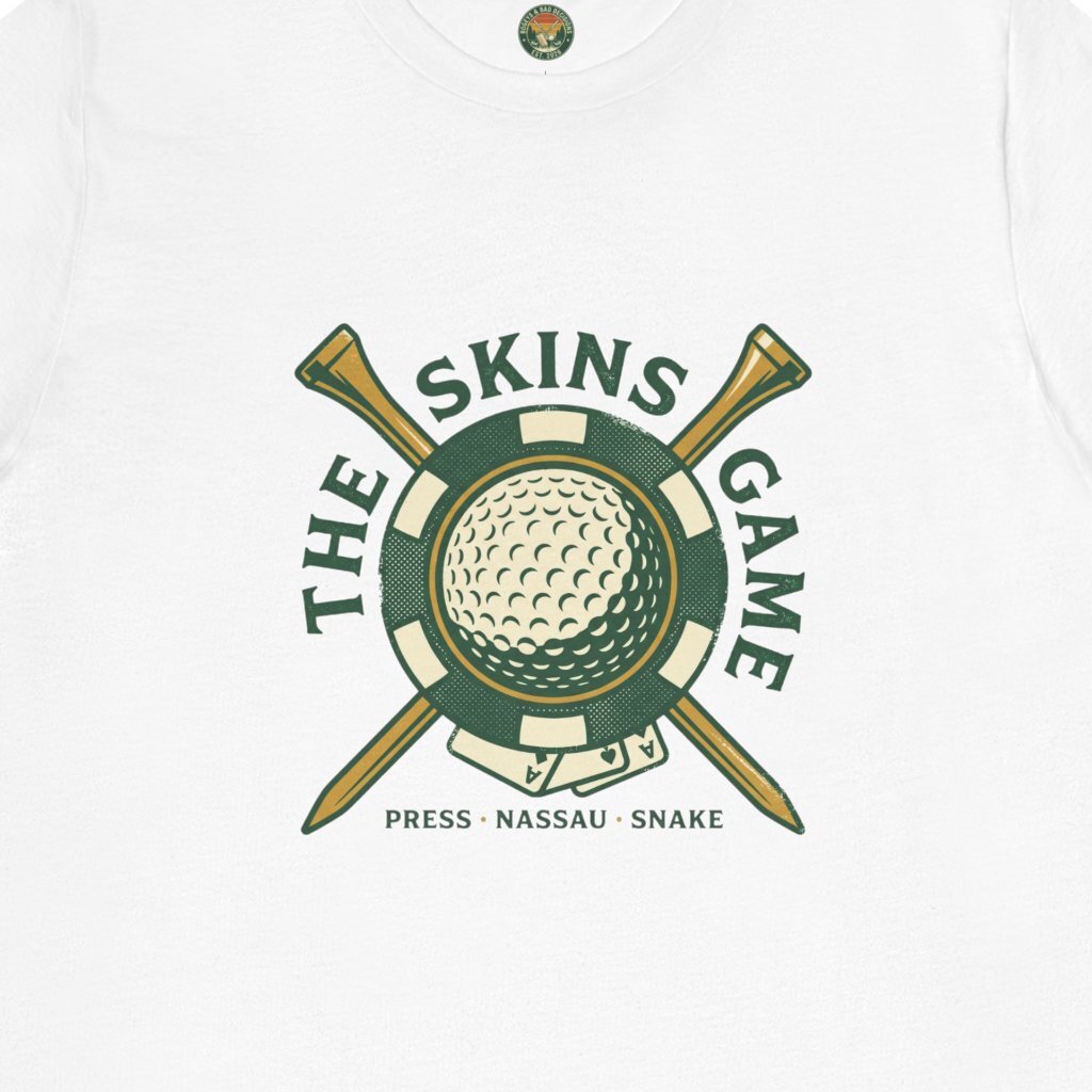 The Skins Game Mark Tee — Poker Chip & Crossed Tees